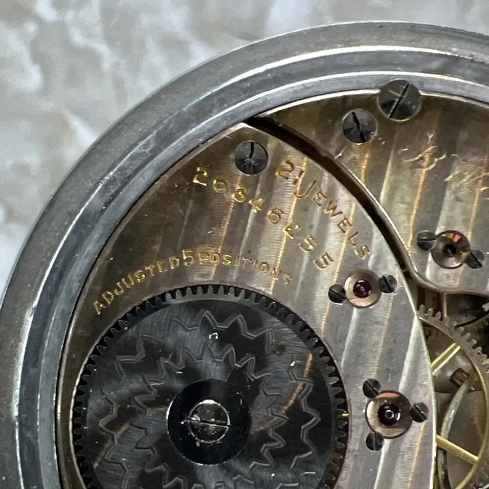1924 Elgin BW Raymond Grade 472 Model 15 Jewel 21 Size 16s Pocket Watch **READ**